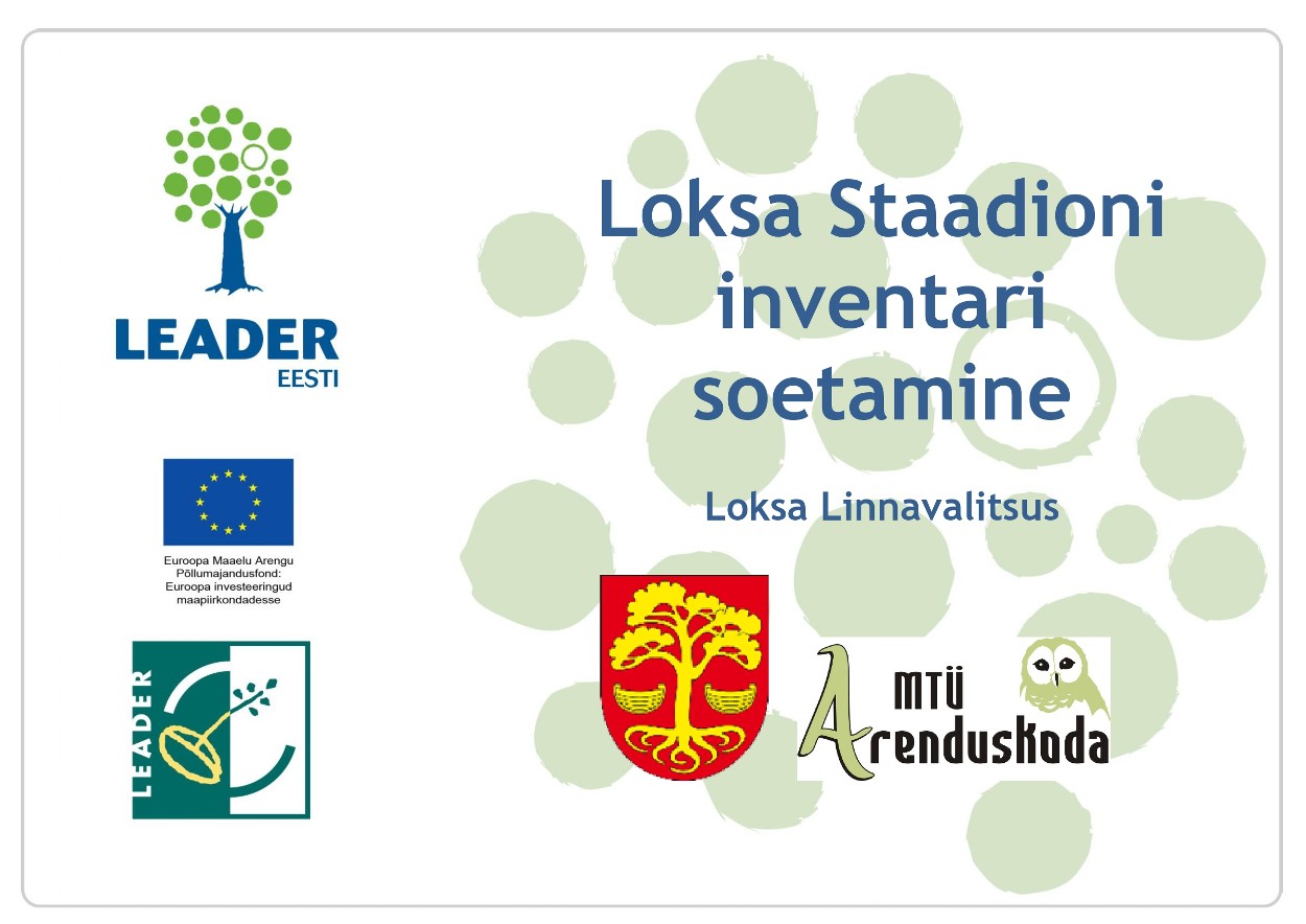 Loksa Staadioni inventari soetamine