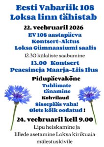 Esileht Loksa linn tähistab Eesti Vabariigi 108 3 (1)