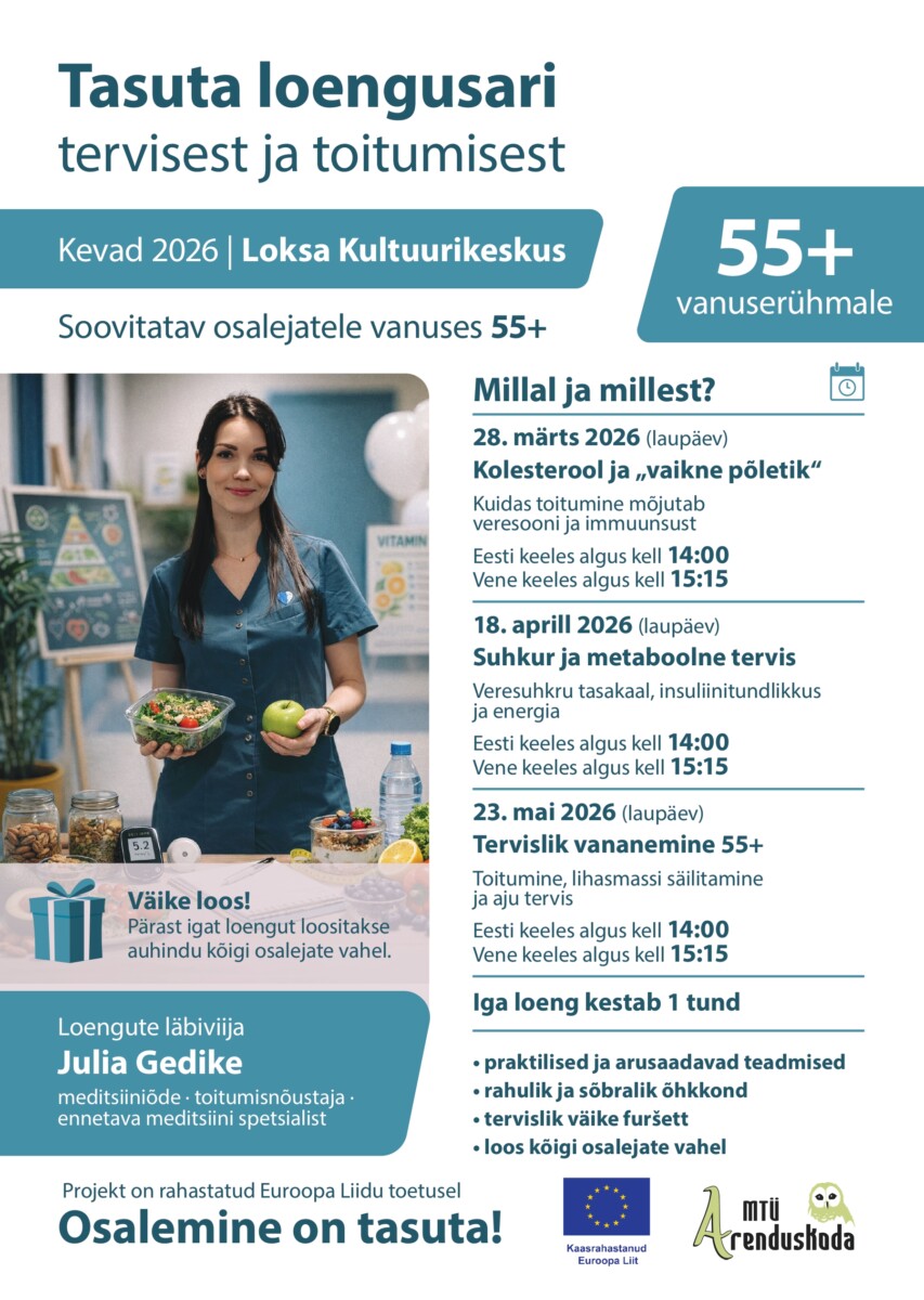 Loengusari tervisest ja toitumisest EST